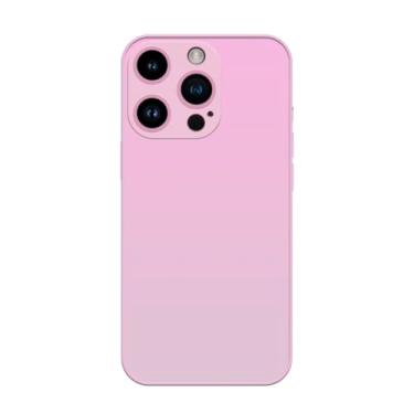 Imagem de Capinha Compativel com iPhone 14 Pro Max Verso Vidro Fosco Bordas de Silicone Luxuosa Premium Com Proteção de Camera