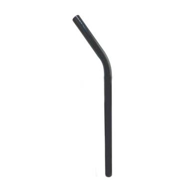 Imagem de Canudo de Vidro Shake 10mm Curvo - CAN.U.DO, Cinza