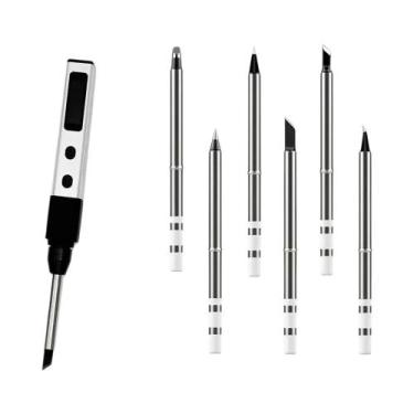 Imagem de Ferro De Solda Elétrico Mini De 65W FMchip FM03, Ferramenta De Manuten