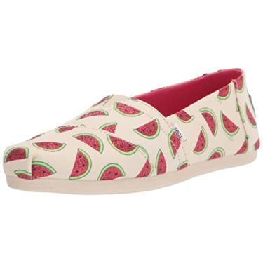 Imagem de TOMS Alpargata Mocassim Feminino, Melancias com glitter naturais, 6