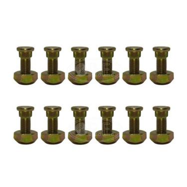 Imagem de Parafuso Cubo Dianteiro Trator Massey 50x/55x/65x/235/250/265/275-JOGO