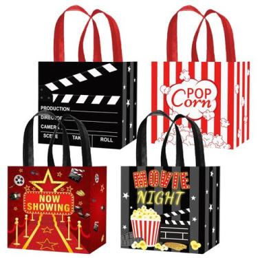 Imagem de Sacos de presentes C L cooper life Movie Night Party x12