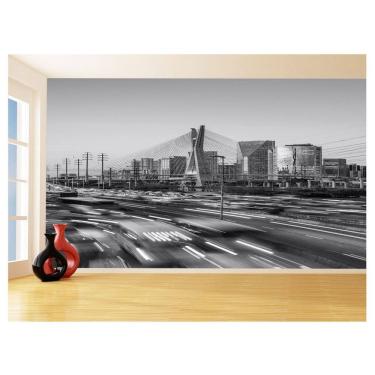 Imagem de Papel De Parede Cidade São Paulo Prédio Ponte 3,5M Ncd342