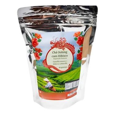 Imagem de Chá Oolong Com Hibisco Premium 80 Gramas Nomady