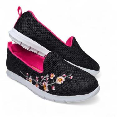 Imagem de Tênis Feminino Calce Fácil Sem cadarço Slip On Confort Jaques Couto Sh