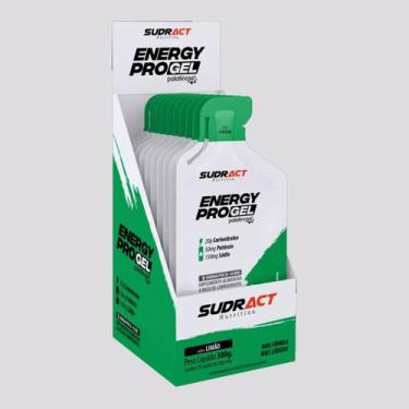 Imagem de Gel Carbo Sudract Energy Pro 10 Sachês de 30g - Sudract Suplementos, L