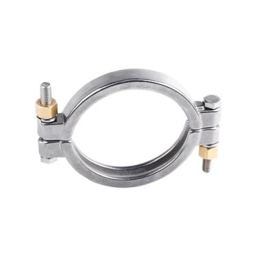 Imagem de WWECCQIJ Braçadeiras triplas de alta pressão de aço inoxidável 304 de 15 cm OD167 mm para acessórios de ferrule caseiro