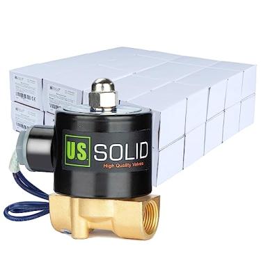 Imagem de Válvula solenoide elétrica de 3/8" 12-VCC, junta VITON, ar, gás, combustível normalmente fechado (40 peças)