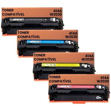Imagem de kit toner 414a w2020a Com chip Compatível para impressora M479 - Digit
