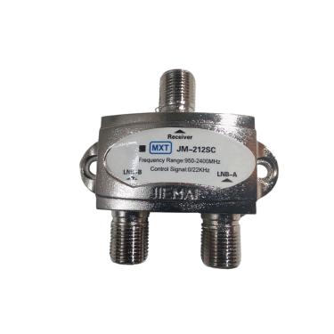 Imagem de Chave diseqc duas entrada uma saídas 1x2 LNB-A/B