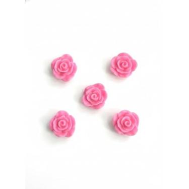 Imagem de Kit com 100 Sabonetes Rosa Encantada Decorativos em Glicerina Perfumados Essência Mamãe Bebê para Lembrancinhas de Aniversário, Batizado, Chá de Bebê e Eventos Rosa bebê