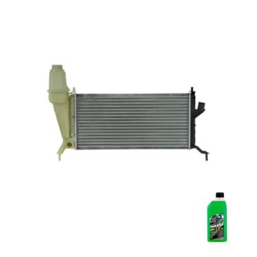 Imagem de Kit Radiador GM Celta 1.0/1.4 2000 a 2005 com Aditivo Radiador Paraflu Verde 1LT