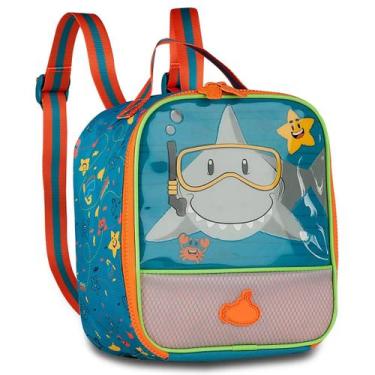 Imagem de Lancheira Termica Infantil Escolar Creche Passeio Menino Alça Corona C
