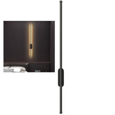 Imagem de Luminaria Arandela Led Perfil Slim Fit 3 Em 1 Luz Indireta Parede Sala Quarto Moderno Ambiente Minimalista Iluminaçao