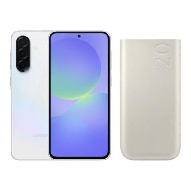 Imagem de Samsung Combo A36 5G (128GB) - Branco + Bateria Portátil 20000 mAh