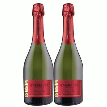 Imagem de Kit 2 Espumante Garibaldi Pinot Noir Rosé Brut 750ml - Vinicula Gariba