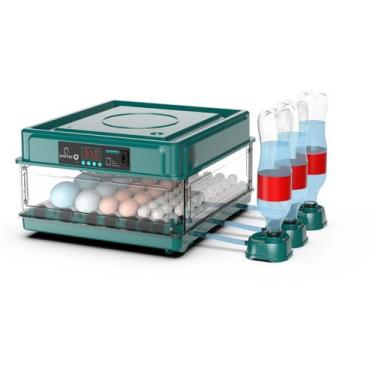 Imagem de Chocadeira Automática Até 48 Ovos com Ovoscópio - OvoTec, 220