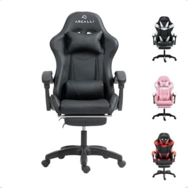 Imagem de Cadeira Gamer Ergonomica Escritorio - Preta