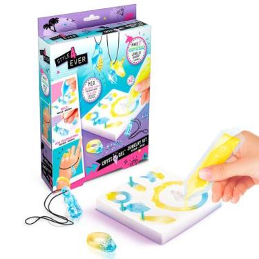 Imagem de Fun Kit De Joias Cores Duplas Amarelo e Azul START - Fun Divirta-Se