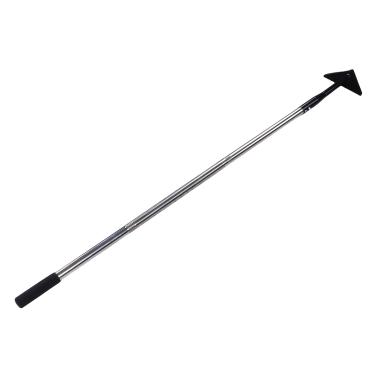 Imagem de GLOGLOW Enxada de Jardim, Aço Inoxidável, Cabo Longo Removível, Capinador Triangular, Ajustável, 3 Comprimentos, 75-145 Cm, para Capina Eficiente, Cultivo de Canteiros, Ferramentas de Jardinagem
