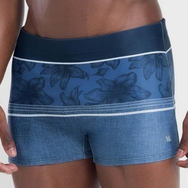Imagem de Sunga Boxer Com Estampa Floral-Masculino
