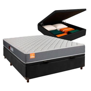 Imagem de Cama + Bau Blindado e Colchão D23 Viuvo - Pro Inducol