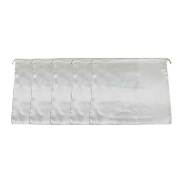 Imagem de Nishiyuenyi Conjunto de 5 Sacos Protetores Contra Poeira, Bolsa para Joias com Cordão, Bolsa de Viagem para Pingentes, Pulseiras, Berloques E Miçangas, 42x33cm