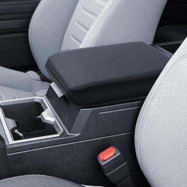Imagem de LANTU Capa de apoio de braço para Toyota Tacoma SR /SR5/TRD PreRunner/Limited/Trailhunter/TRD Pro 2024 2025 Console central protetor de almofada de tampa média para descanso de cotovelo de carro