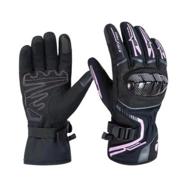 Imagem de Luvas De Inverno Para Motocicleta À Prova De Vento E Água Com Tela Sen