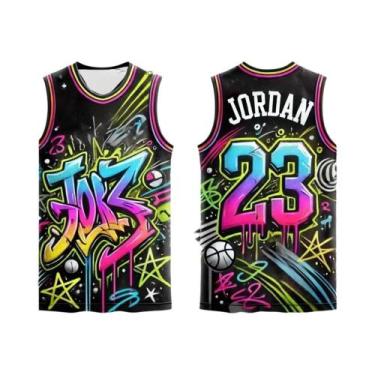 Imagem de Camiseta Esportiva De Malha Respirável 3D De Desenho Animado Para Adul