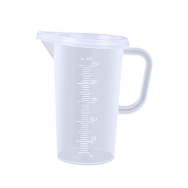 Imagem de Bothyi Copo medidor, utensílio de cozinha, jarra multiuso para medir líquidos, óleo, leite, e outros ingredientes. Ideal para confeitaria e outras, 250ml