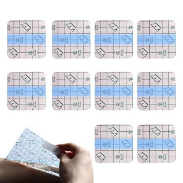 Imagem de Curativo de filme transparente - Capa transparente para feridas | Fita adesiva transparente para natação