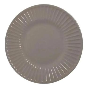 Imagem de Prato sobremesa melamine plisse 20cm - Yazi