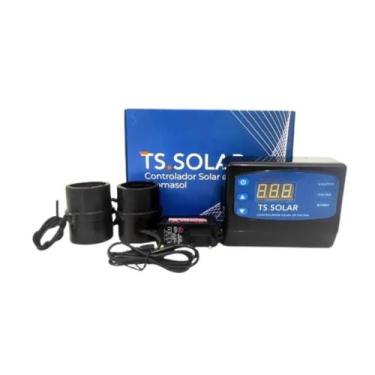 Imagem de Controlador Ts Solar Digital Ecomasol V2 para Piscina Temperatura Bivo