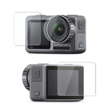 Imagem de Película de Vidro para Lente e LCDs Câmera Osmo Action