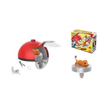 Imagem de Brinquedo Giratório De Pingente Modelo Pokeball Pokémon Para Crianças: