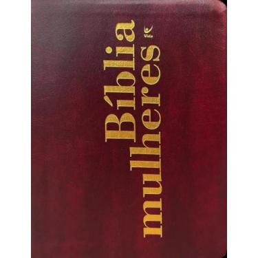 Imagem de Livro - Biblia Mulheres Naa - Duas Colunas - Colecao Mulheres Vinho - 