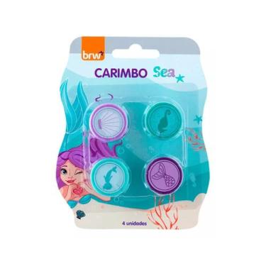 Imagem de Carimbo BRW Sea Sereia Autotintado 04un