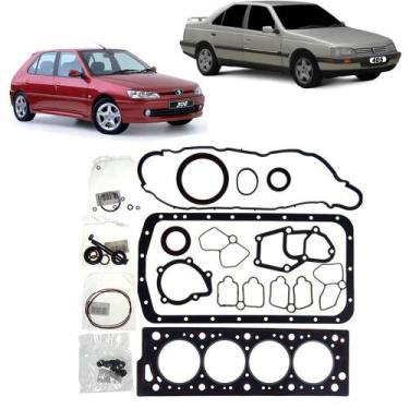 Imagem de Junta do motor com retentor peugeot 306 405 1992 á 1997 ajusa 50118600