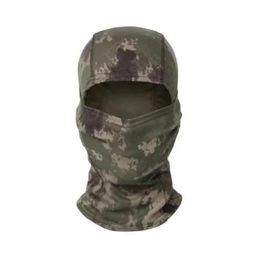 Imagem de Balaclava Camuflada Máscara Facial Completa Para Ciclismo, Caça, Camin