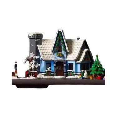 Imagem de Blocos De Montar Casa De Gengibre Infantil: Brinquedo De Montagem De I