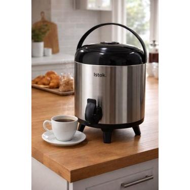 Imagem de Garrafa Térmica formato Botijão 5,5 Litros - Sortida - Istok