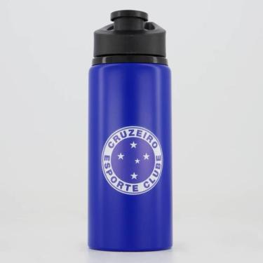 Imagem de Squeeze Alumínio Cruzeiro 600ml Azul - DWJ, Único