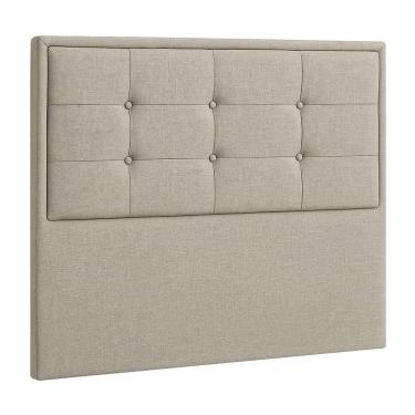Imagem de Cabeceira Cama Box Casal Queen 160 Cm Viena Linho Bege - Nexta Casa