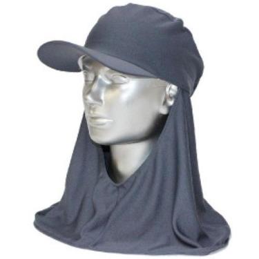 Imagem de Boné Árabe de Helanca Cinza Chumbo Sayro CA 43073