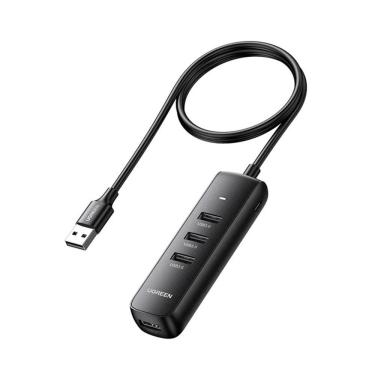 Imagem de Hub Ugreen Usb 3.0 4 Portas, 5gbps, Plug And Play 1m - Cm416