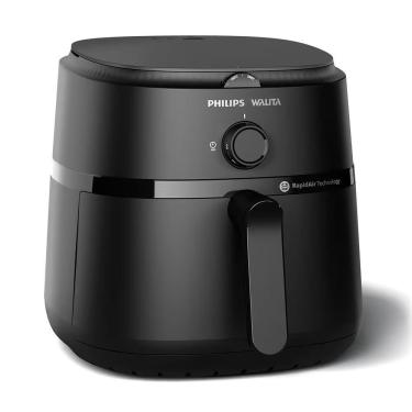 Imagem de Fritadeira Air Fryer Philips Walita Série 1000 XL 6,2 l 1700W com Grelha Removível Preto 220V