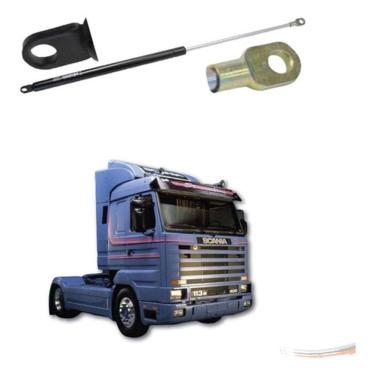 Imagem de Amortecedor do Capô Mola Gás R113 com Caminhão Scania R112 R113 R142 R143 Amortex