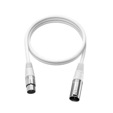 Imagem de Cabo de Microfone Fifine L9, XLR Macho para Fêmea, 1.8m, Branco - L9CW-Unissex