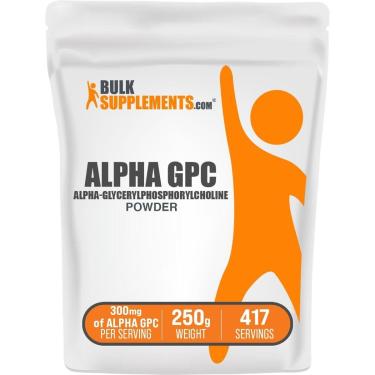 Imagem de Suplemento De Colina Bulksupplements.Com Alpha Gpc 300Mg 250G-Unissex